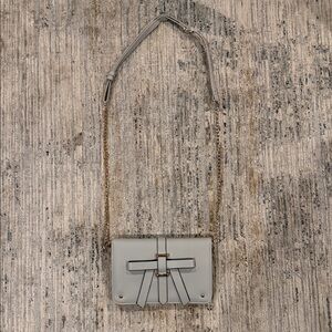 Elegant Gray Crossbody Bag